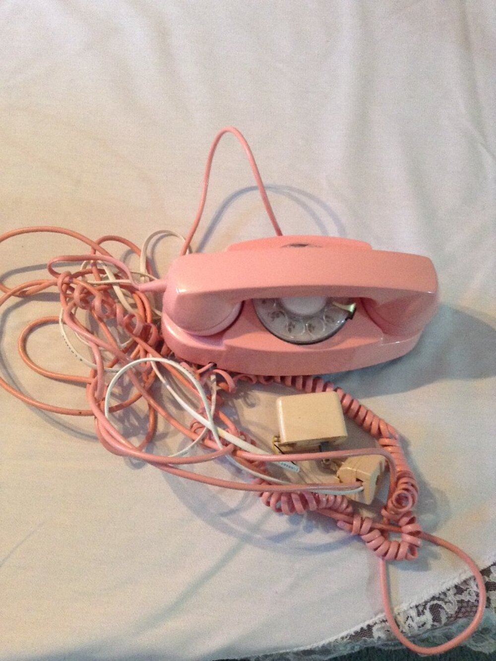 Vintage 1974 Working Refurbished Dial Rotary Phone Western Electric